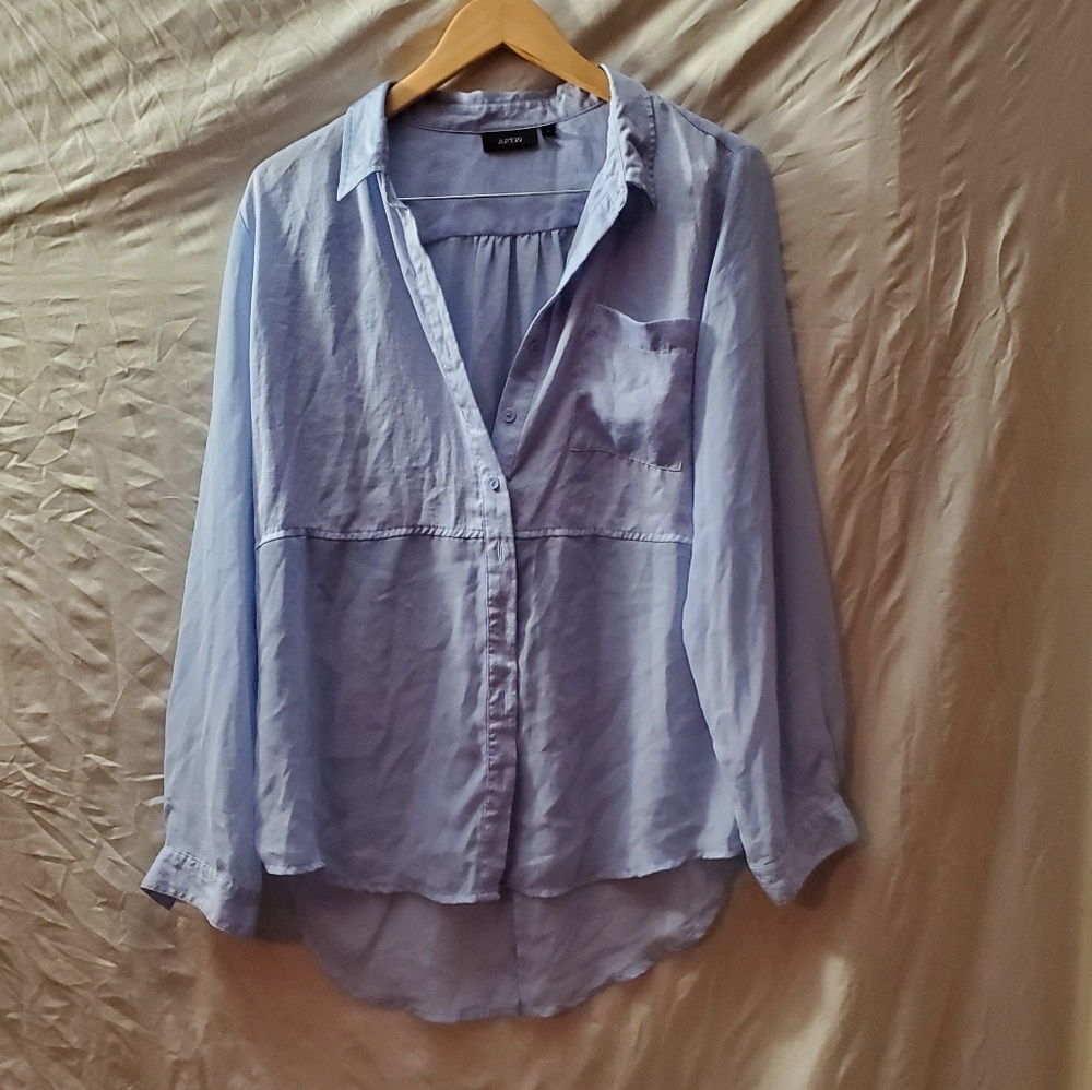 Apt. 9 | Purple Button-Up Shirt